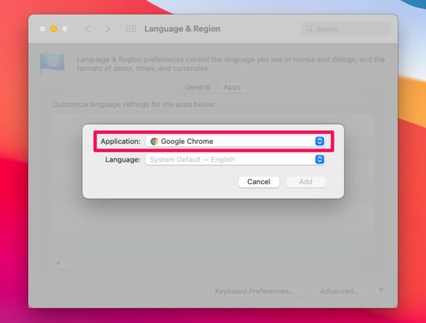 Comment changer la langue pour des applications spécifiques sur Mac