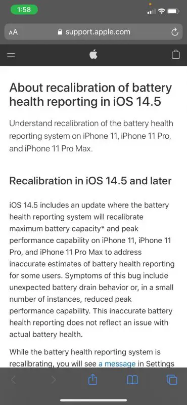 Comment recalibrer la batterie sur iPhone 11, iPhone 11 Pro et iPhone 11 Pro Max