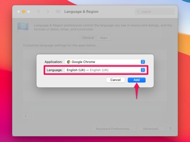 Comment changer la langue pour des applications spécifiques sur Mac