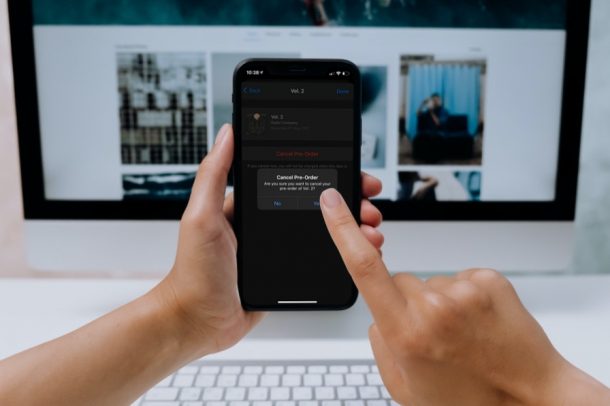 Comment annuler les précommandes sur iPhone et iPad