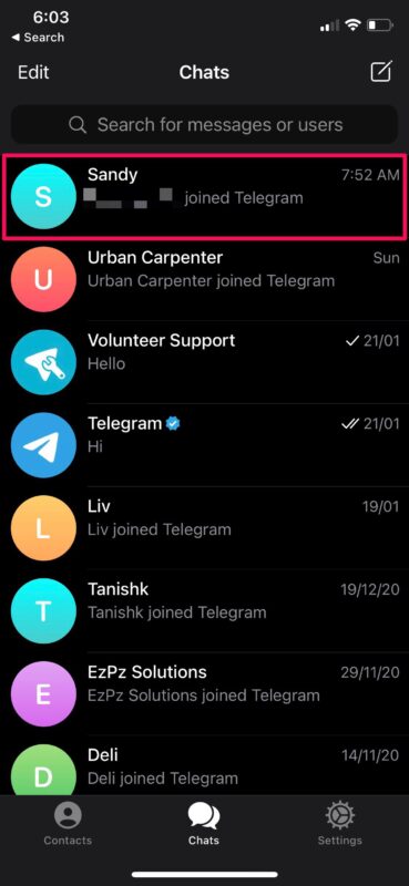 Comment passer des appels vidéo et audio à l'aide de Telegram