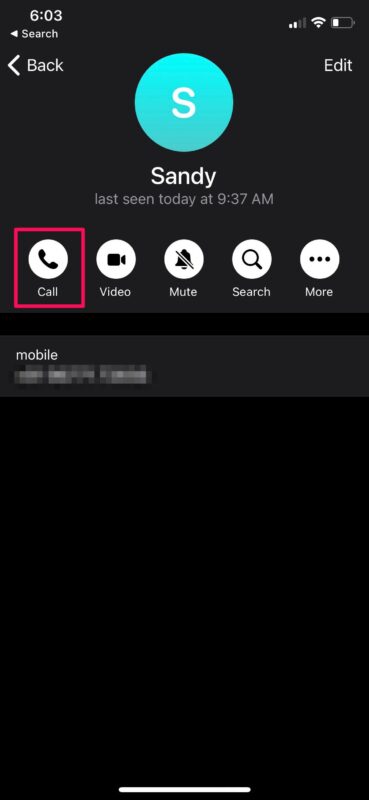 Comment passer des appels vidéo et audio à l'aide de Telegram