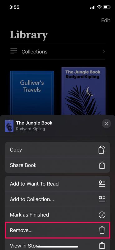 Comment supprimer des livres et des livres audio téléchargés sur iPhone et iPad
