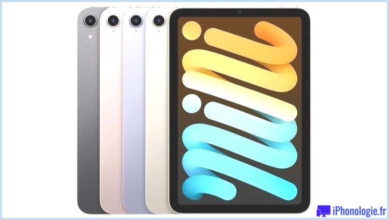 nouvelles couleurs ipad mini 2021