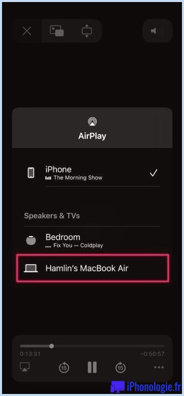 Comment AirPlay sur un Mac