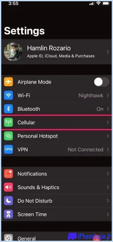 Comment empêcher les applications d'utiliser des données cellulaires sur iPhone et iPad