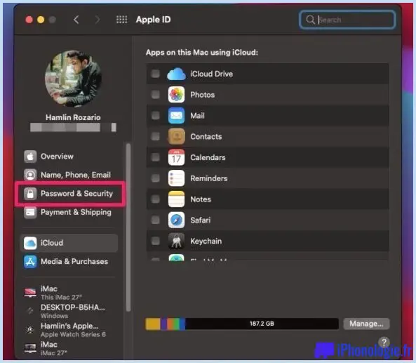 Comment obtenir manuellement les codes Apple 2FA sur Mac