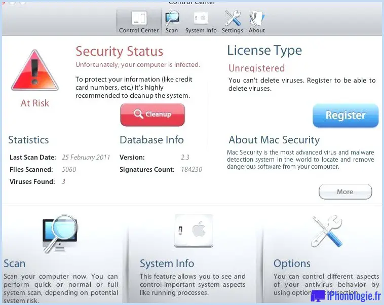 Comment supprimer gratuitement les virus et logiciels malveillants Mac : MacDefender