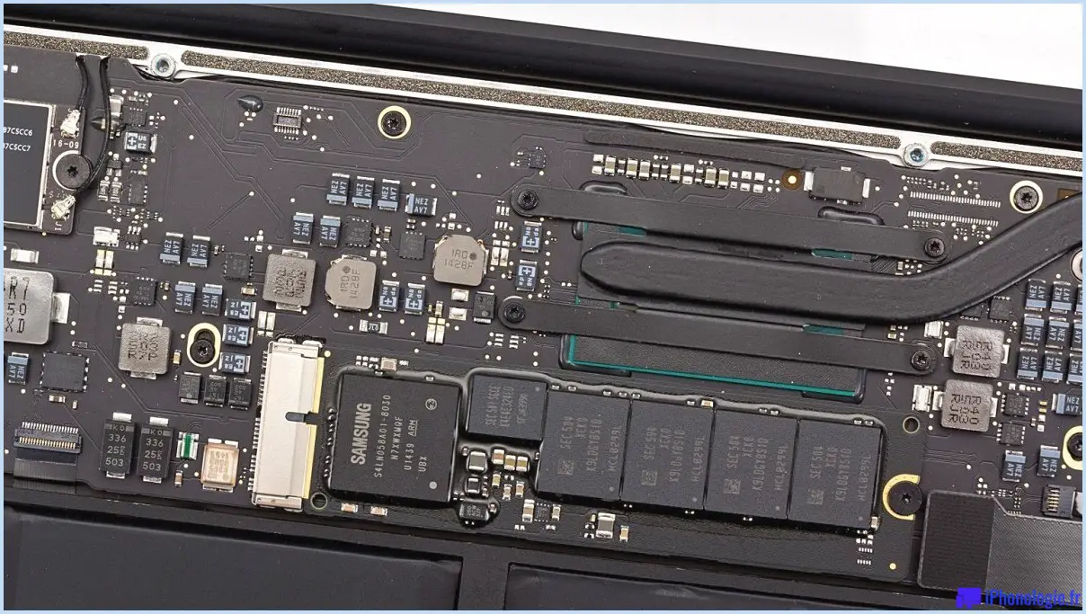Remplacement de la RAM du MacBook