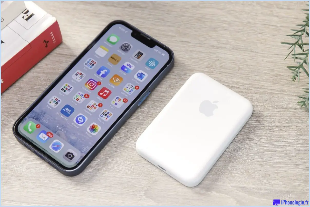 Batterie Apple MagSafe avec iPhone 13 Pro