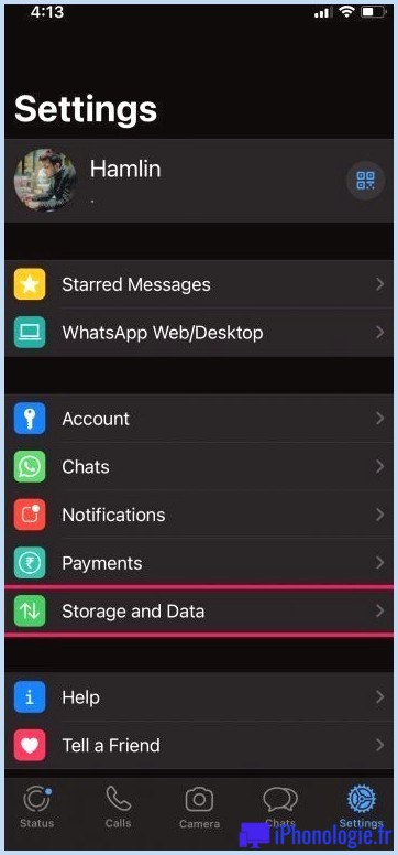 Comment réviser et supprimer WhatsApp Media sur iPhone