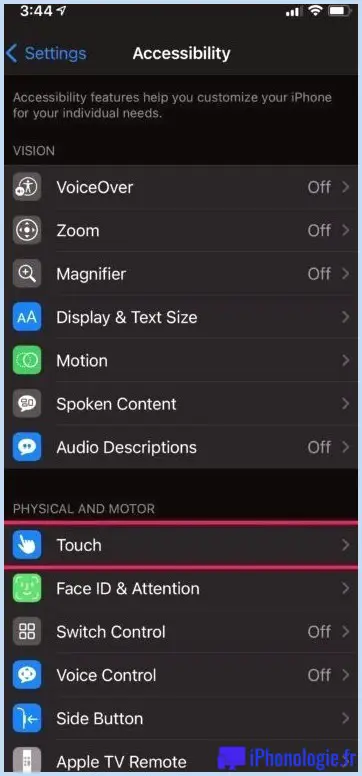Comment prendre des captures d'écran sans appuyer sur un bouton sur iPhone