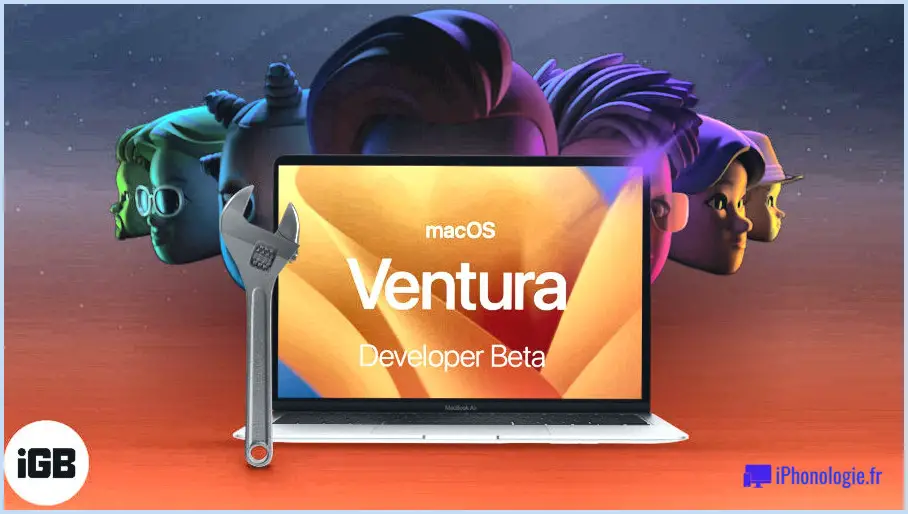 Une fois qu'il est arrivé, voici comment installer Ventura sur votre Mac.