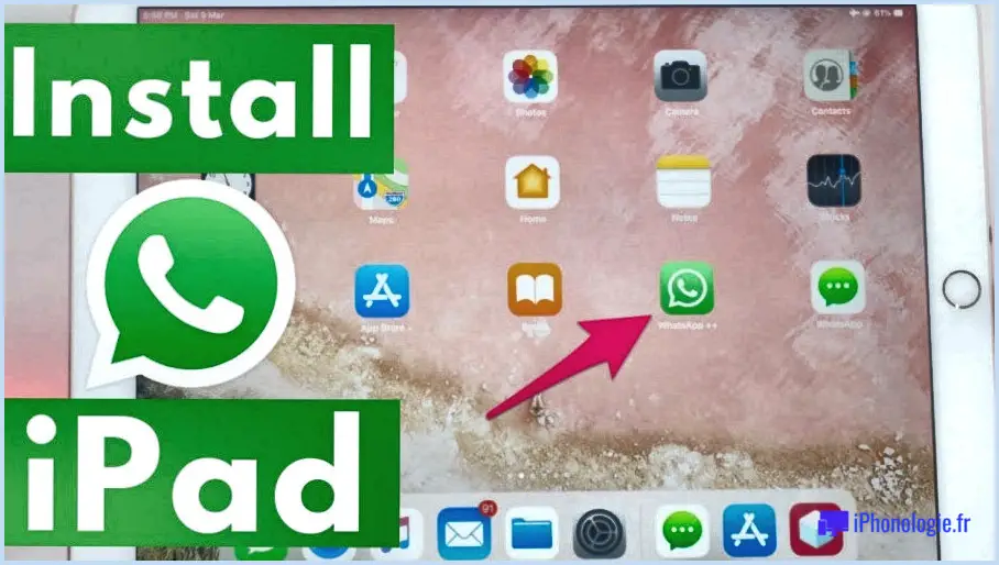 Comment obtenir WhatsApp sur l'iPad