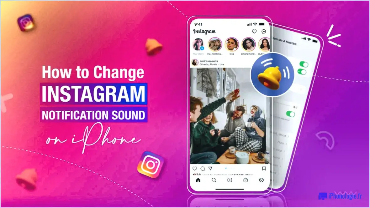 Comment changer le son de notification d'instagram