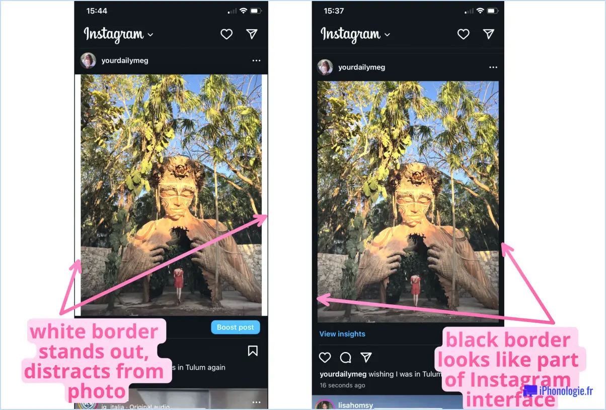 Comment changer l'ordre de plusieurs photos sur instagram après la publication?