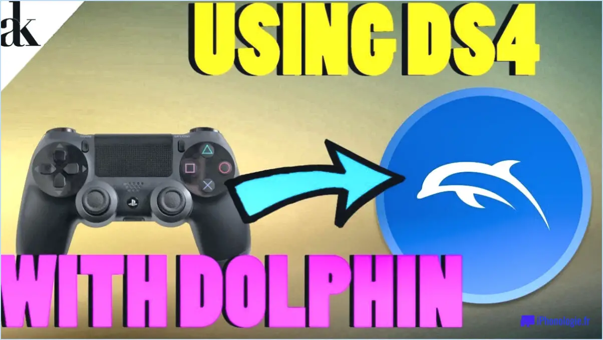 Comment configurer la manette ps4 sur dolphin?