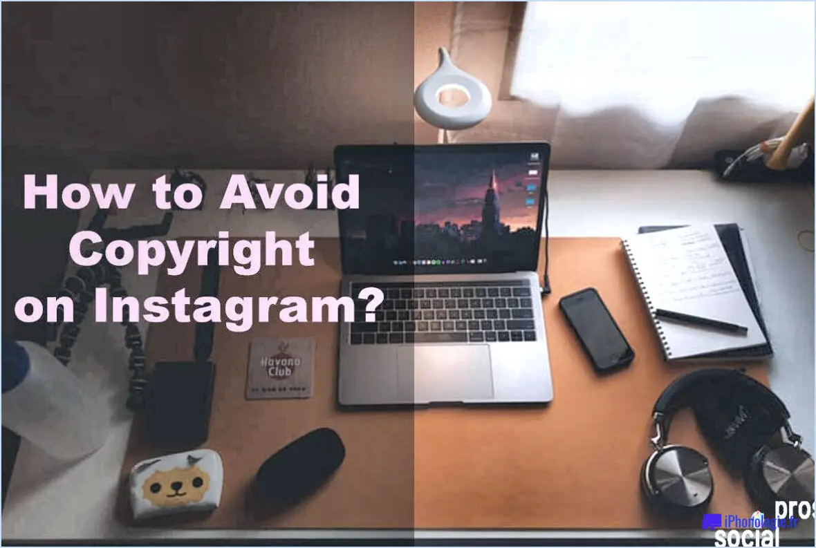 Comment contourner les droits d'auteur d'instagram?