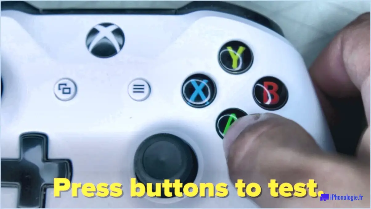 Comment débloquer un bouton sur la manette de la xbox one?