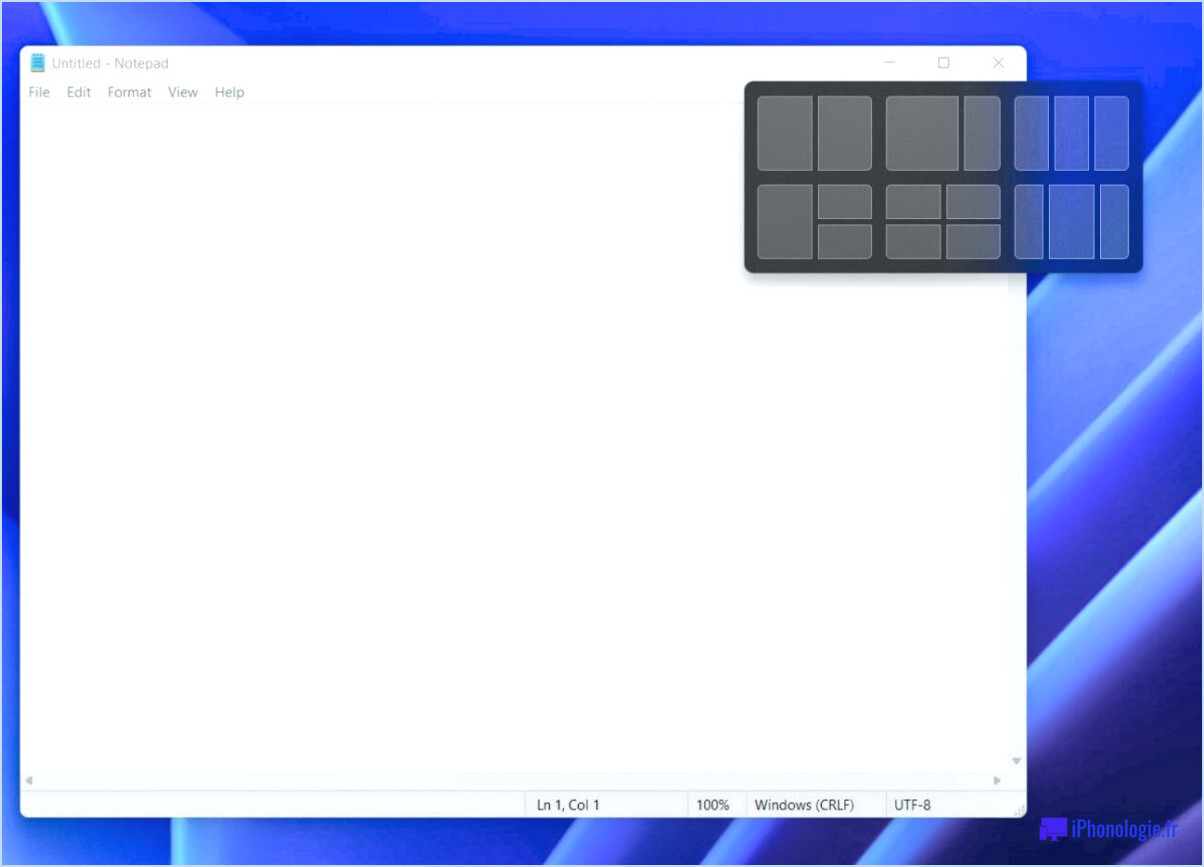 Comment diviser les écrans dans Windows 10?