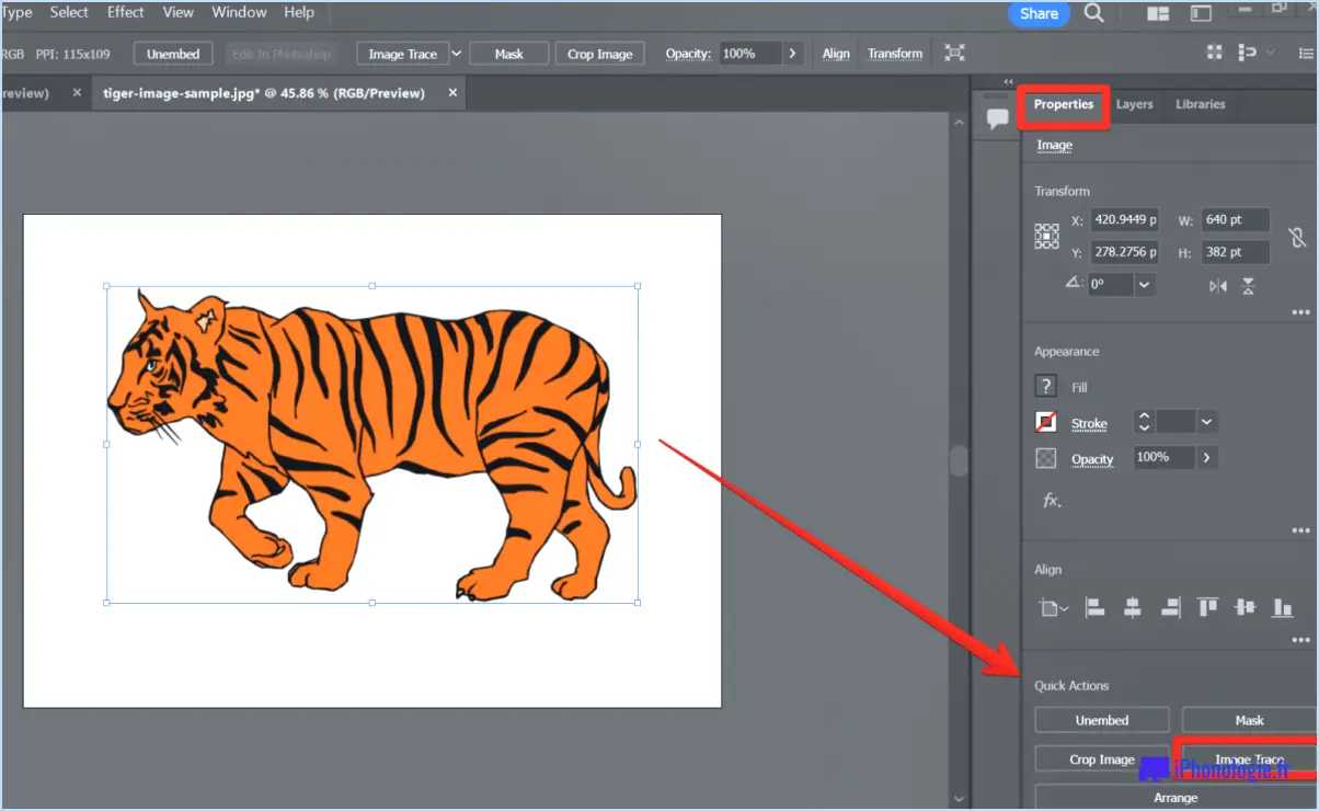 Comment faire un contour d'un objet dans illustrator?