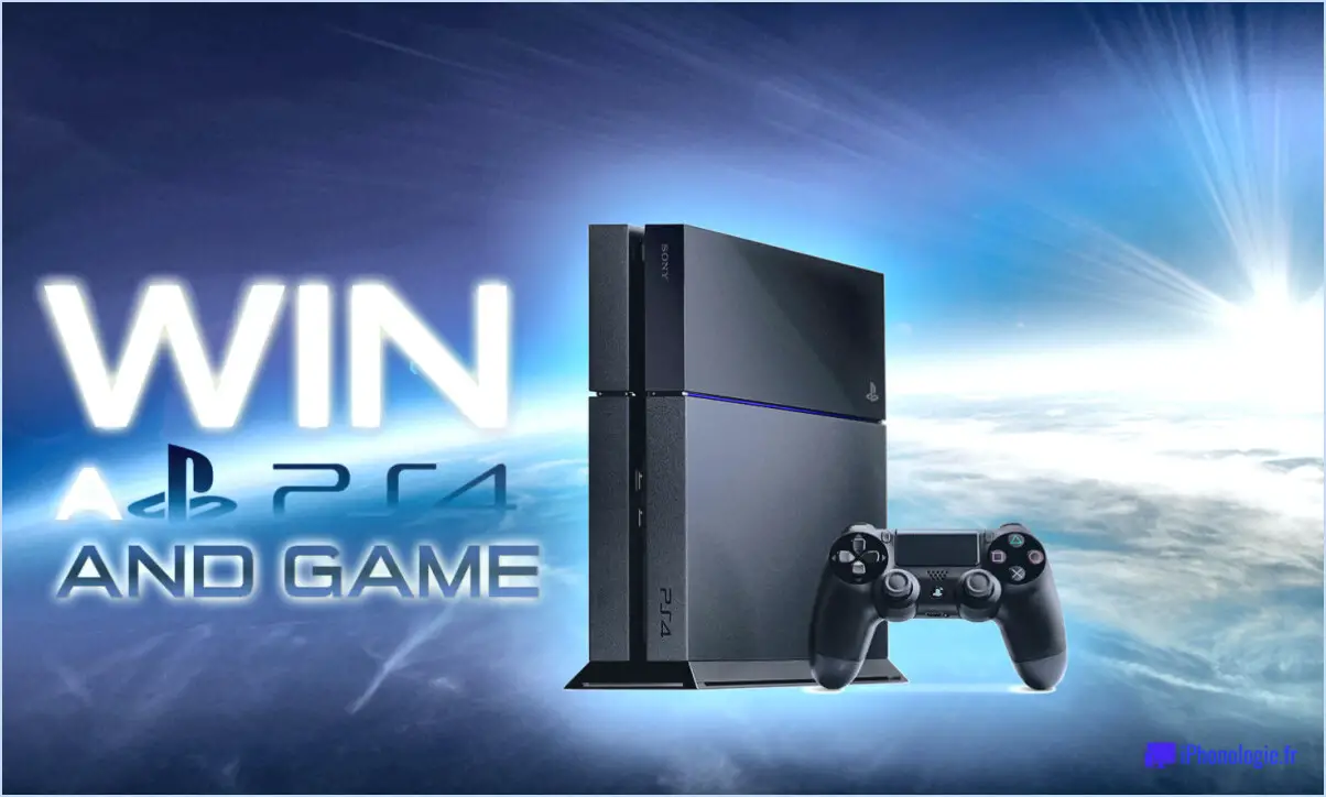 Comment gagner une ps4?
