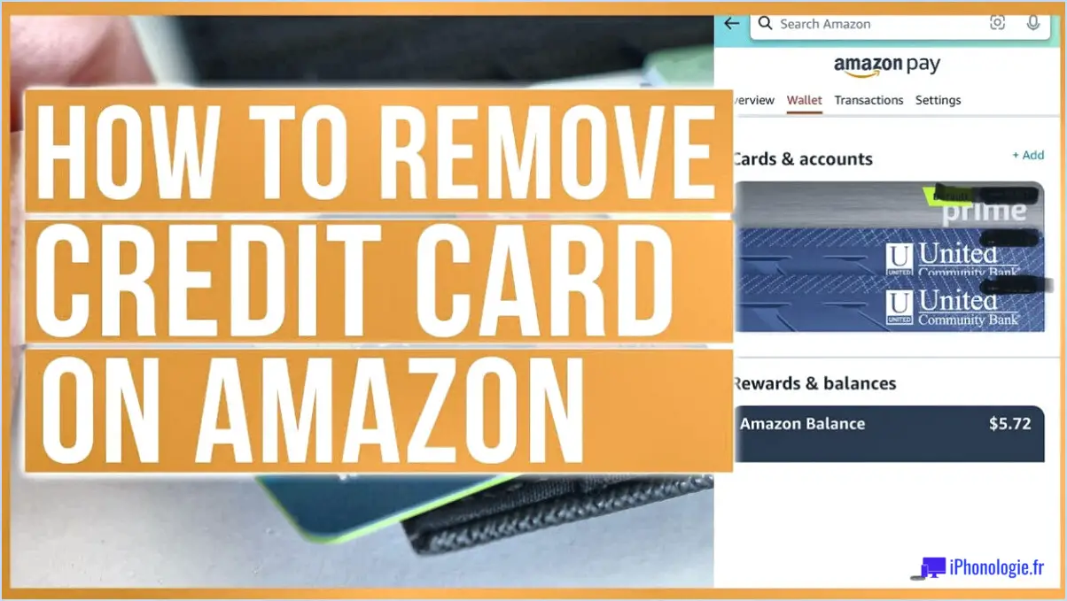 Comment modifier mon mode de paiement sur Amazon?