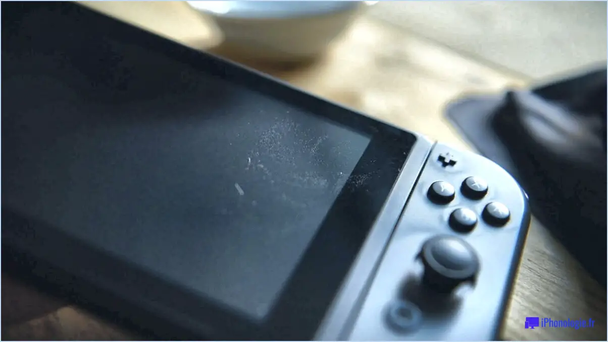Comment nettoyer l'écran de la Nintendo Switch?