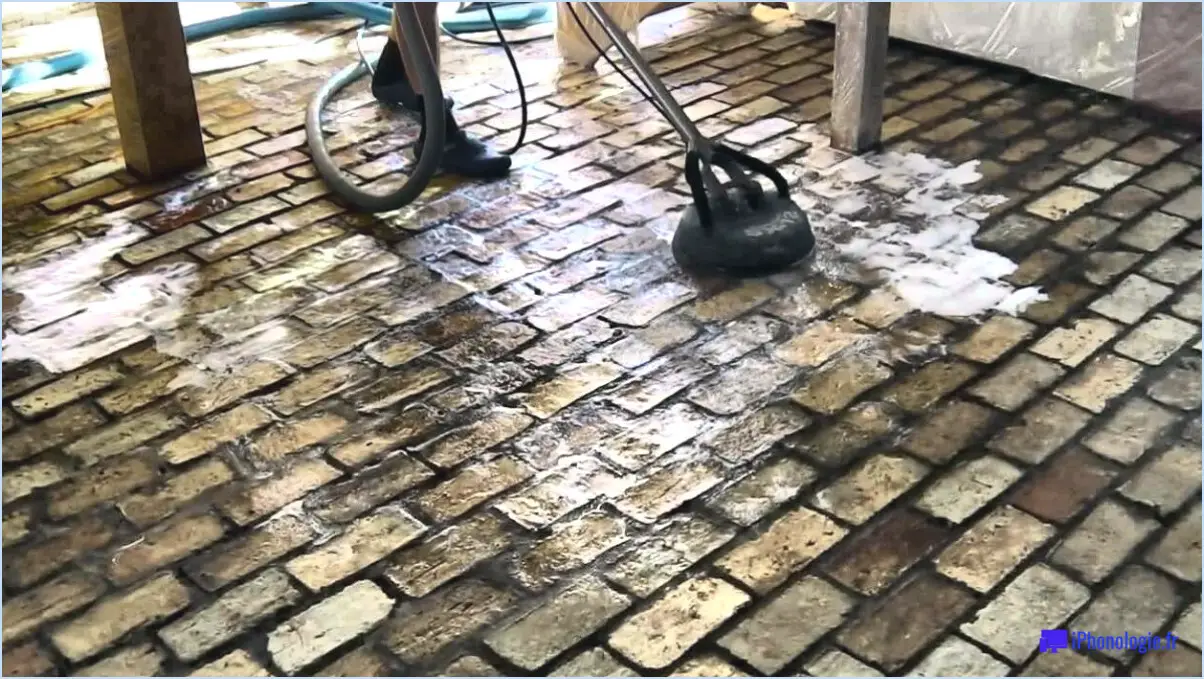 Comment nettoyer un sol en brique?