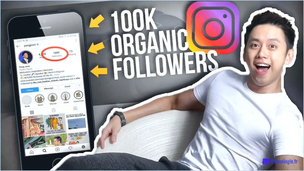 Comment obtenir 100k followers instagram?