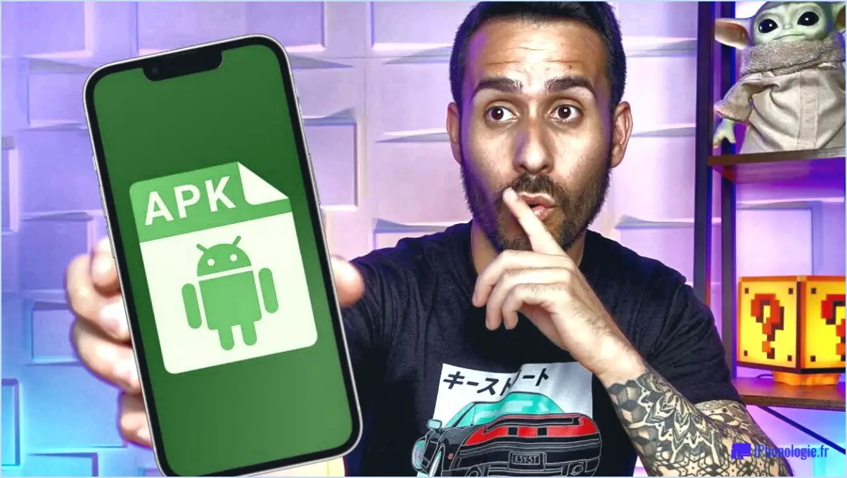 Comment obtenir l'apk sur l'iphone?