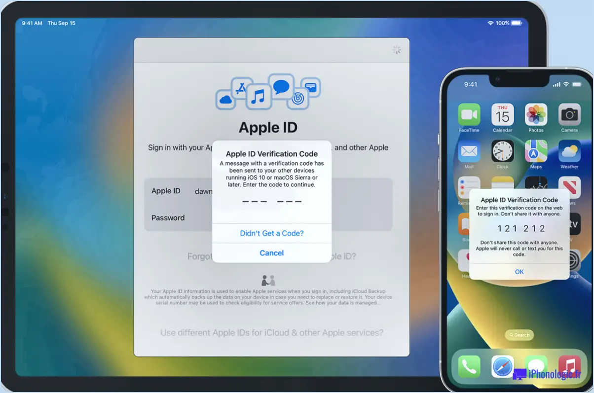 Comment puis-je savoir combien d'appareils utilisent mon identifiant Apple?