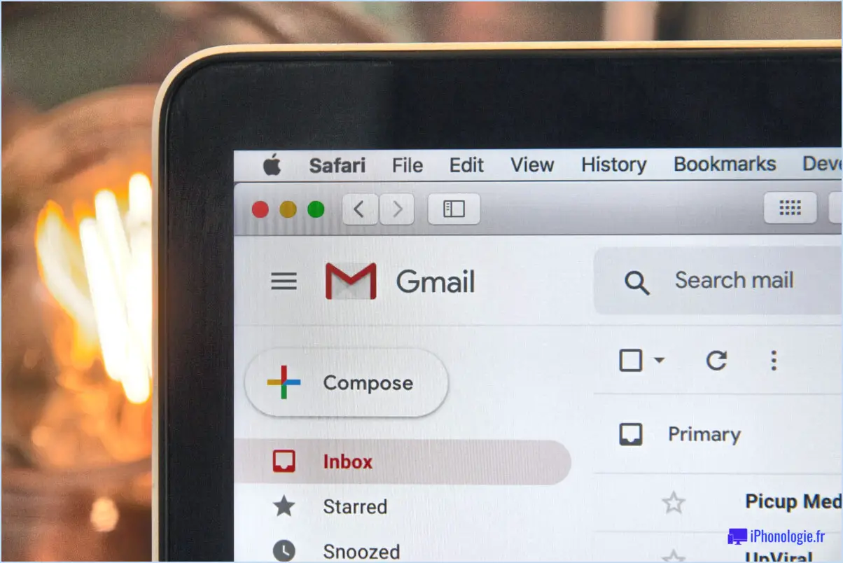 Comment récupérer des courriels dans Gmail?