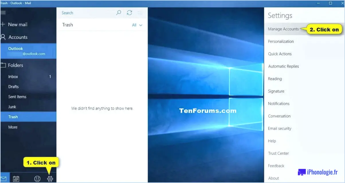 Comment supprimer des contacts dans Windows Live Mail?