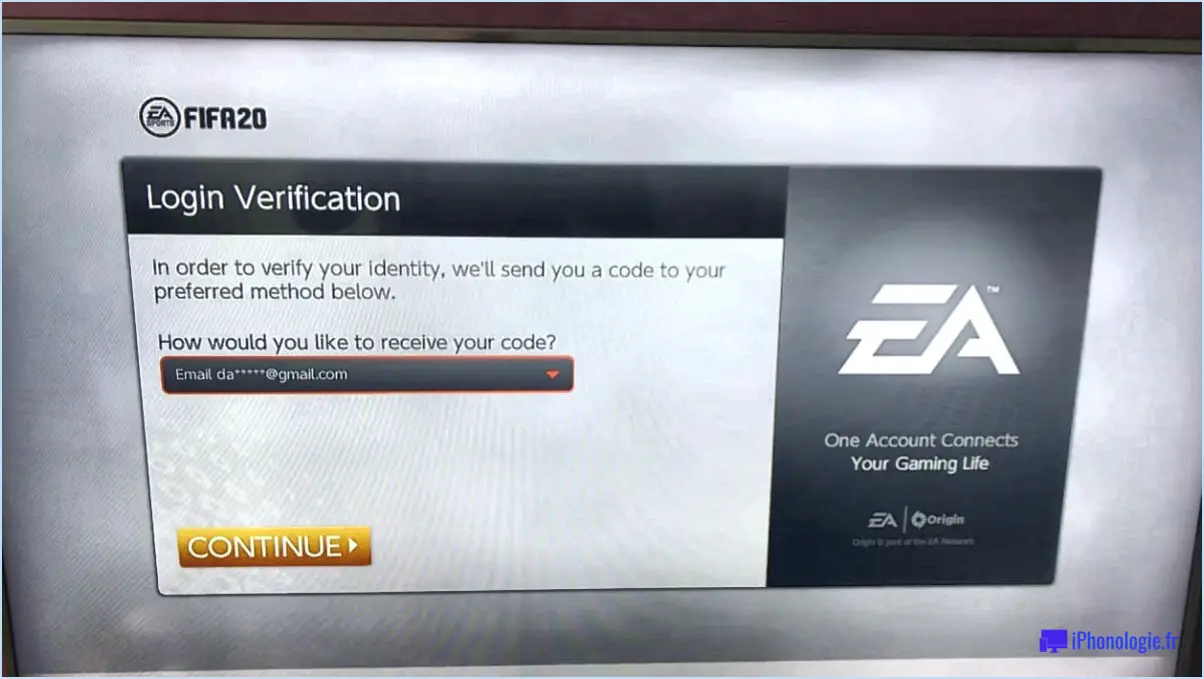 Comment supprimer mon compte EA sur FIFA?