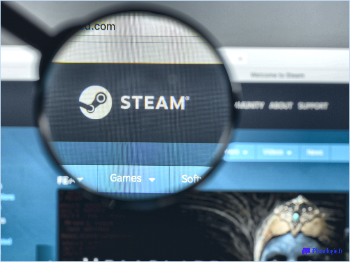 Comment supprimer mon identifiant Steam?