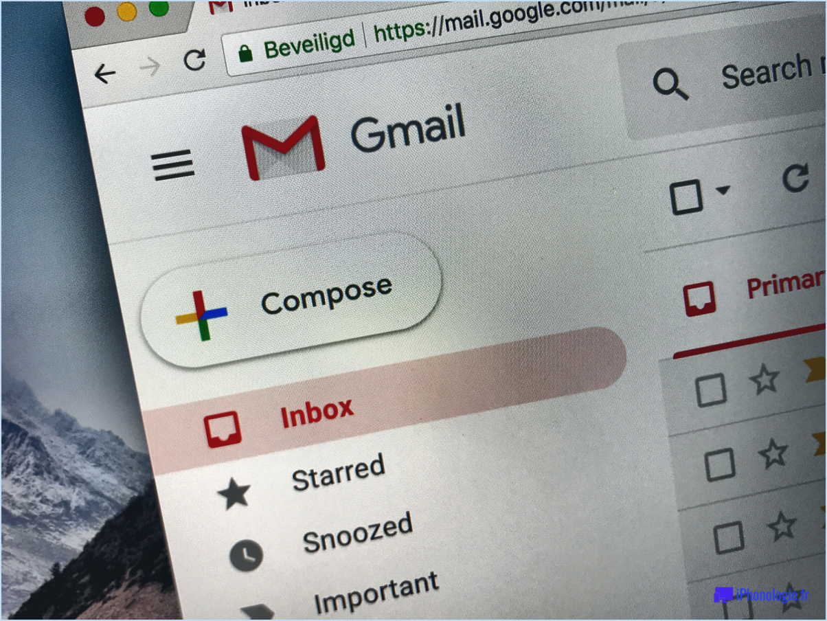 Comment supprimer un compte Gmail de mon PC?