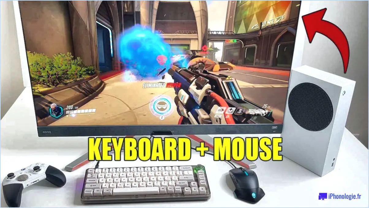 Peut-on jouer au clavier et à la souris sur xbox overwatch?