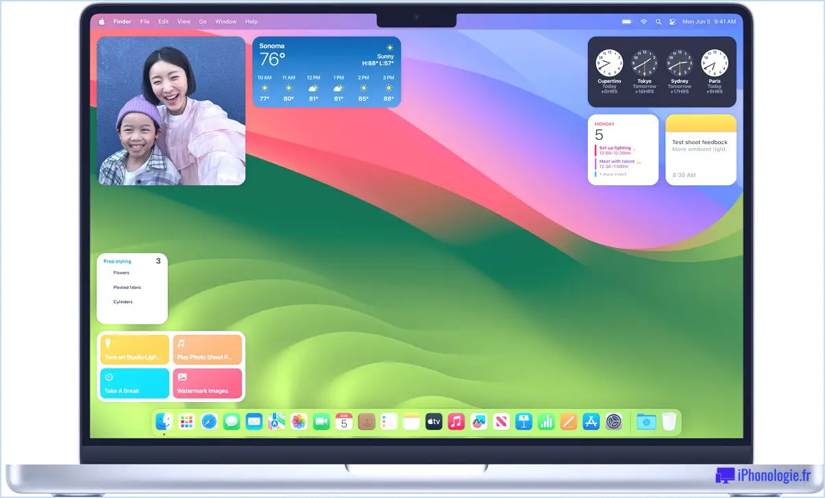 Installation de MacOS Sonoma Beta sur un Mac