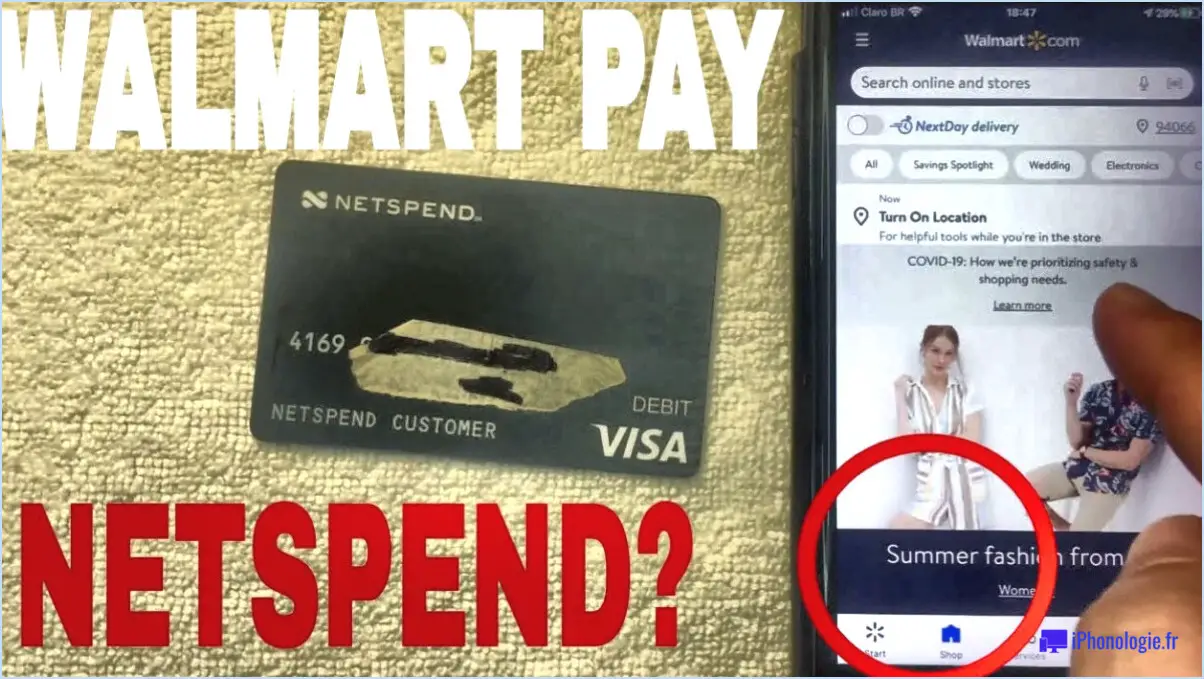 Combien d'argent peut-on retirer d'une carte NetSpend?