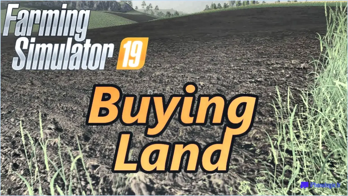 Comment acheter land farming simulator 19 ps4?