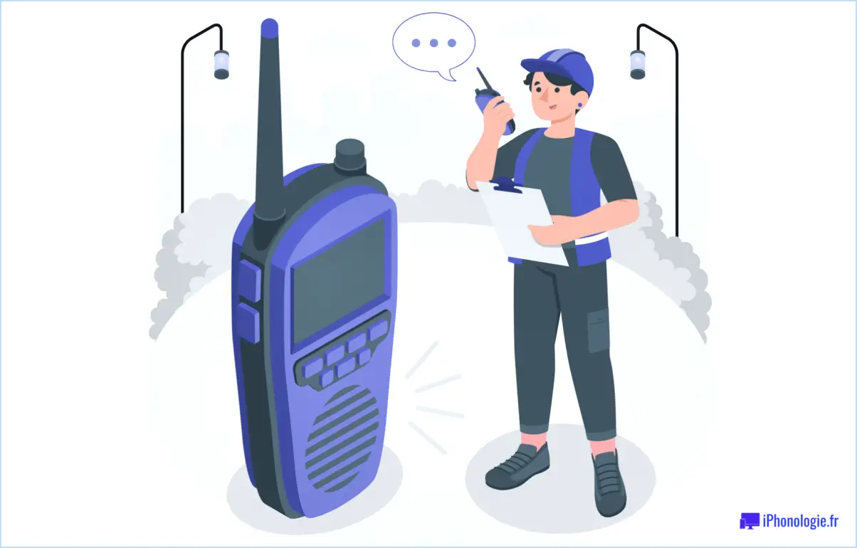 Comment activer et utiliser le talkie-walkie dans microsoft teams?