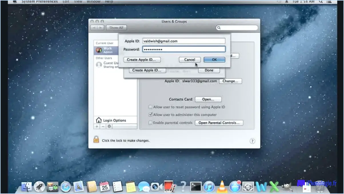 Comment changer de compte iTunes sur Mac?