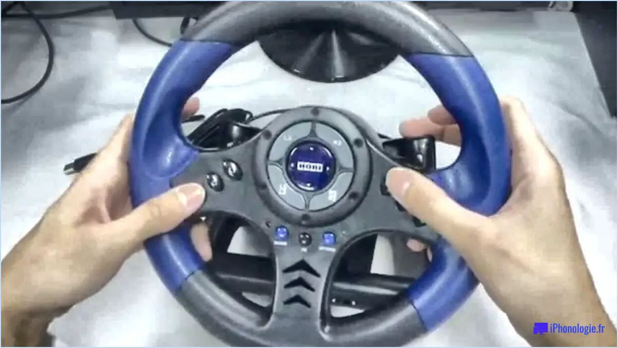 Comment configurer hori racing wheel ps4?