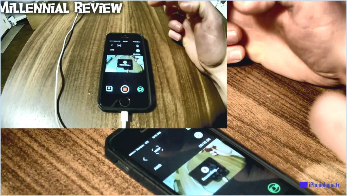 Comment connecter une caméra wifi à un téléphone Android?