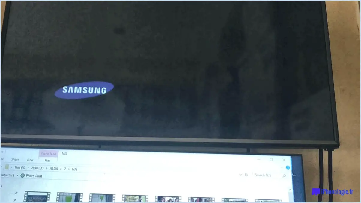 Comment désactiver l'économiseur d'écran du téléviseur Samsung?