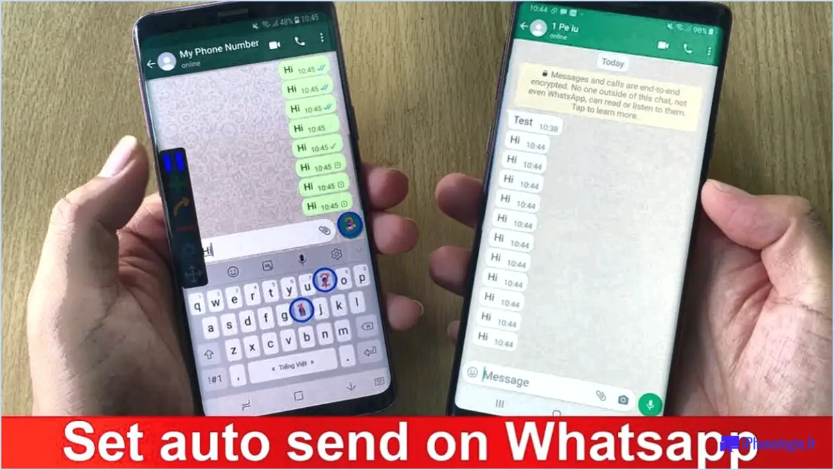 Comment envoyer 1000 messages à la fois dans whatsapp?
