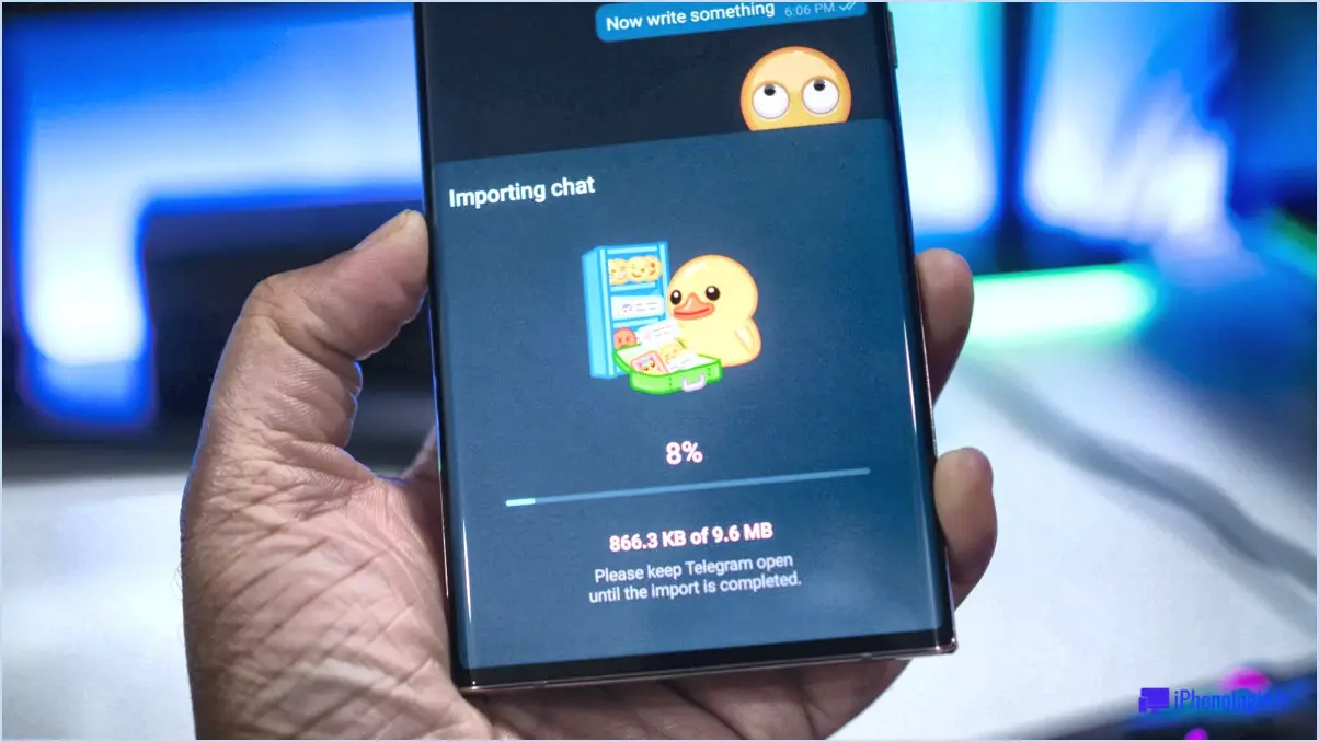 Comment envoyer des messages audio de WhatsApp à Telegram?