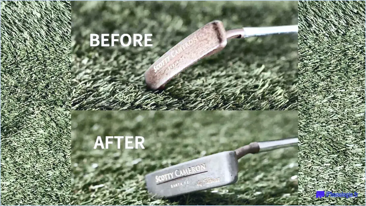 Comment nettoyer la rouille sur les clubs de golf?