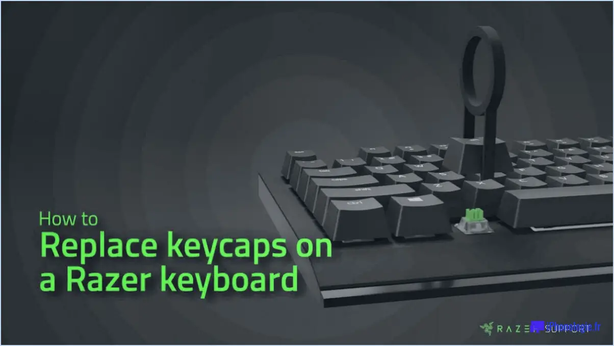 Comment nettoyer un clavier mécanique razer?